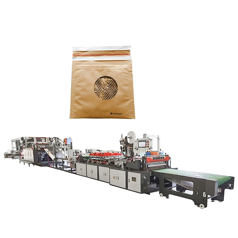 Hnědý papír Mesh Paper Buffer Bag Machine